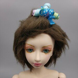 Brunette Pixie doll Wig For Nyssa Kaye Wiggs MSD Fur 8/9